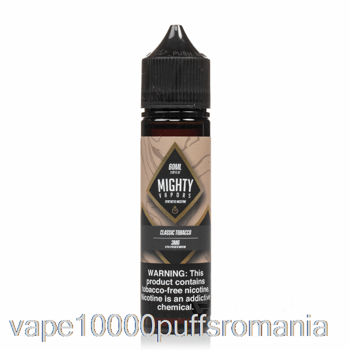 Vape Romania Tutun Clasic - Vapori Puternici - 60ml 6mg
